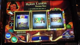 Wonka 3-REEL Oompa Loompa Bonus - Big Win!