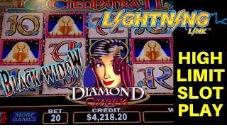 Live Slot Play In High Limit Room At THE COSMOPOLITAN In Las Vegas - Cleopatra 2, Black Widow & More
