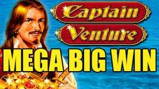 MEGA BIG WIN - Captain Venture (Novomatic) - Betsize: €8