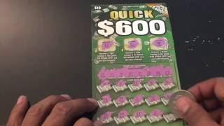 Cash x100 and quick $600 scratch offs .  Can i Get the big winner