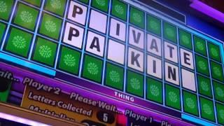 Wheel of Fortune 2 Community Bonus win.