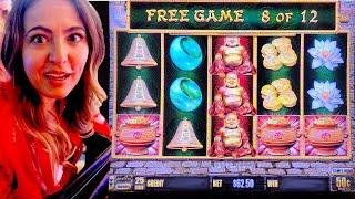 OMG! $50 Left In My Slot Machine & I Won 2 MASSIVE JACKPOTS in Vegas!