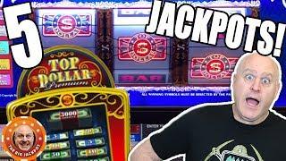 So Many TOP DOLLAR JACKPOT$ • Huge High Limit Wins! | The Big Jackpot