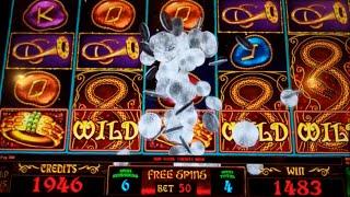 Gods & Titans Slot Machine Bonus - 10 Free Spins Win with Stacked Wilds (#2)