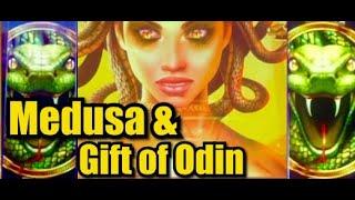 MEDUSA SLOT plus Gift of Odin - bonuses and small wins add up