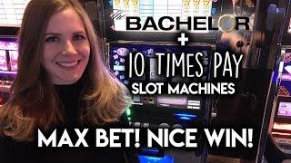 3 Reel Madness! 10X Pay! Big WIN! Bachelor 3 BONUSES in a row!!! EXTRA VIDEO!