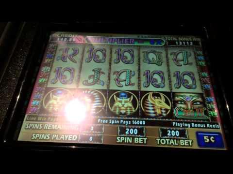 Cleopatra II part 1/2 HAND PAY JACKPOT high limit slots $10