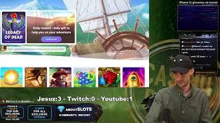SLOTS WITH JESUZ !ABOUTSLOTS.COM - FOR THE BEST BONUSES AND OUR FORUM