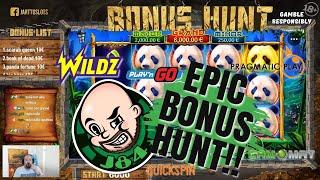 Epic Bonus Hunt!! 13 Slot Bonuses!!