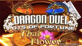 Dragon Duel NEW FOBT Slot and Thai Flower £20 Spins