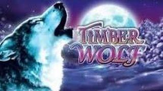 "This video is SPONSORED by HEART of VEGAS" BIG WIN Timber Wolf  - Slot Machine Bonus ~ Aristocrat•