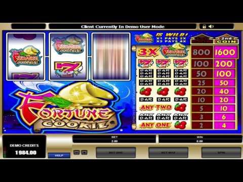 Free Fortune Cookie slot machine by Microgaming gameplay ★ SlotsUp