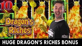 HUGE Dragon's Riches Bonus ⋆ Slots ⋆ $12 and $25 Spins on Lightning Link