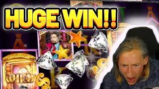 HUGE WIN! BOOK OF AGES BIG WIN - €7 bet on CASINO Slot from CasinoDaddys LIVE STREAM