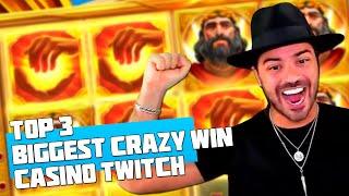TOP 3 BIGGEST CRAZY WIN FOR LAST WEEK! ROSHTEIN MAD STREAMER! CASINO TWITCH!