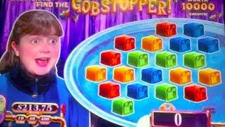 Willy Wonka Slot: Gobstopper Bonus (2 Vids)