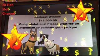 "18 HANDPAYS"  SAME MACHINE Money Bags Cowboys Santa Approx $70,000 VGT JB ELAH Slot Channel $$$ USA