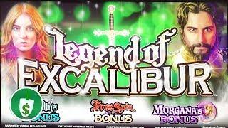 Legend of Excalibur slot machine, 2 features