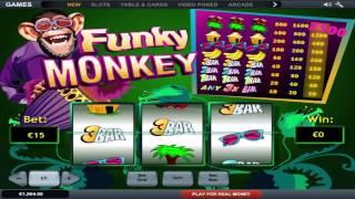 Funky Monkey  ™ Free Slot Machine Game Preview By Slotozilla.com