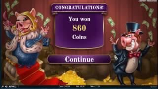 Piggy Riches Slot - 100 Spins! Real Game Play!