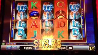 Wizard's Gold Free Spin Bonus#2 On 40 Cent Bet