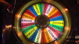 $100 wheel of fortune slot machine jackpot handpay big win high limit max bet pokie