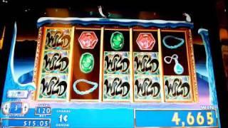 Bright Diamonds Slot Machine Bonus Win (queenslots)