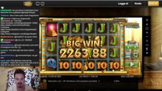 Big win in the new BTG machine Queen of Riches