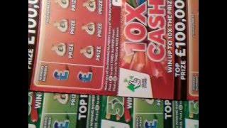 The New 20xCASH Scratchcard & 5xCash ScratchCard..with Moaning Pig