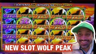 I DIDN'T KNOW THIS NEW SLOT HAS HUGE POTENTIAL UNTIL I PLAYED IT! WOLF PEAK SLOT RIVER SPIRIT CASINO