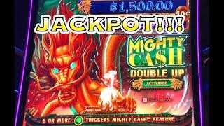 MIGHTY CASH DOUBLE UP: JACKPOT HANDPAY!