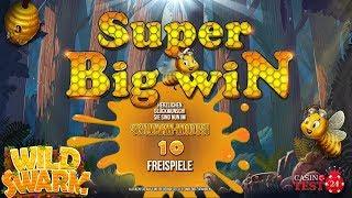 SUPER BIG WIN ON WILD SWARM SLOT (PUSH GAMING) - 10€ BET!