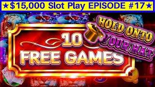 Hold Onto Your Hat Lock It Link Slot Live Play & Bonus | EPISODE-17 | Live Slot Play w/NG Slot