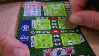 COOL SCRATCH OFF GAME!!  $50,000 HOME RUN DERBY $3 ONTARIO LOTTERY SCRATCHCARD