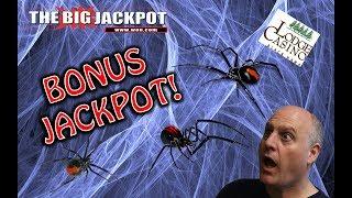 • Bonus Jackpot On The Black Widow Slot Machine! •