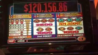 BONUS TIMES 2x5x10x Slot Machine Live Play ~ San Manuel Casino