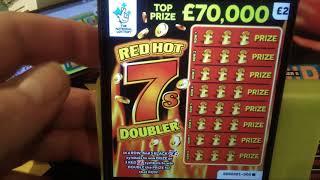 NEW Scratchcards."RED HOT 7's.Doubler..and more..