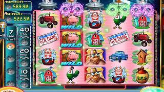 INVADERS FROM PLANET MOOLAH Video Slot Casino Game with a "BIG WIN" FREE SPIN BONUS