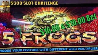★ Slots ★NEVER PLAYED WITH SUCH A HIGH BET ON FROGS !★ Slots ★HIGH LIMIT SLOT CHALLENGE★ Slots ★5 FR