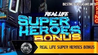 Real Life Super Heroes Bonus slot by Spinmatic