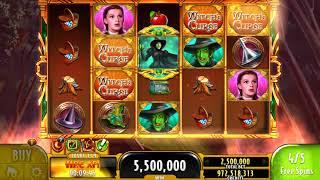 THE WIZARD OF OZ: WICKED WITCH'S CURSE Video Slot Casino Game with a FREE SPIN BONUS