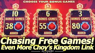 More Choy's Kingdom Link - Chasing the Free Spins Bonus in Lunar Festival and Dancing Foo Slots