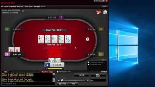 Bovada Zone Poker Live Commentary 25NL