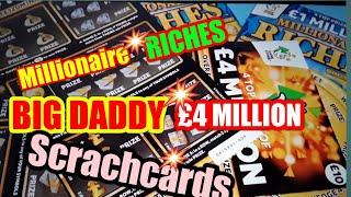 •WOW•Millionaire RICHES•BIG DADDY'Scratchcards•(Do you want more Big Daddy games•Give a LIKE•