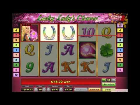 Lucky Lady's Charm - Free Spins With 4$ Bet!