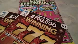 Scratchcards.. We use the New HUAWEL.I-PAD..WINNING 777..FULL of 500's..NEW Poundland cards