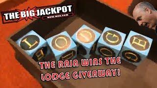 • The Raja Wins The Lodge Casino Giveaway For The 3rd Time! •