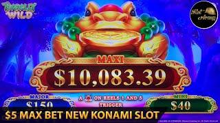 ⋆ Slots ⋆️NEW KONAMI - TOADALLY WILD⋆ Slots ⋆️$5 MAX BET SUPER WIN - INTERESTING SLOT | FU NAN FU NU