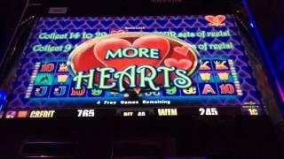More Hearts Slot Machine ` FREE SPIN BONUS! • DJ BIZICK'S SLOT CHANNEL