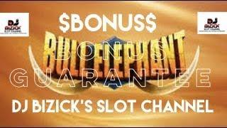 ~$$$ BONUS GUARANTEE $$$ ~ Bull Elephant Slot Machine ~ Free Spin Bonus! ~ MORE LIKE BULL CRAP!!! • 